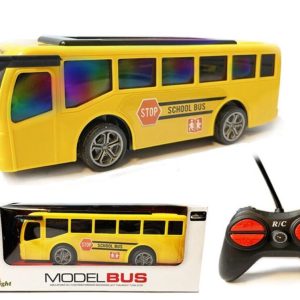Radio bangomis valdomas mokyklinis autobusas