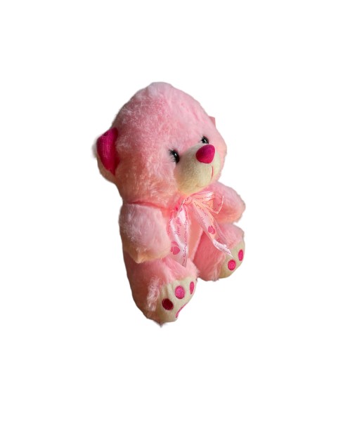 Pliušinis, minkštas žaislas meškiukas su kaspinėliu 22cm - Image 3