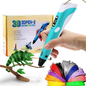 3D rašiklio rinkinys su PLA siūlais