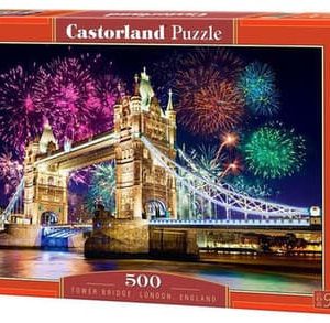 Dėlionė Castorland tower bridge of, London, England (Tauerio tiltas, Londonas, Anglija)500 detalių