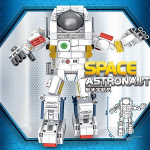 Konstruktorio rinkinys astronautas 12 in 1