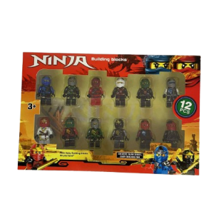 Ninja figūrėlių rinkinys