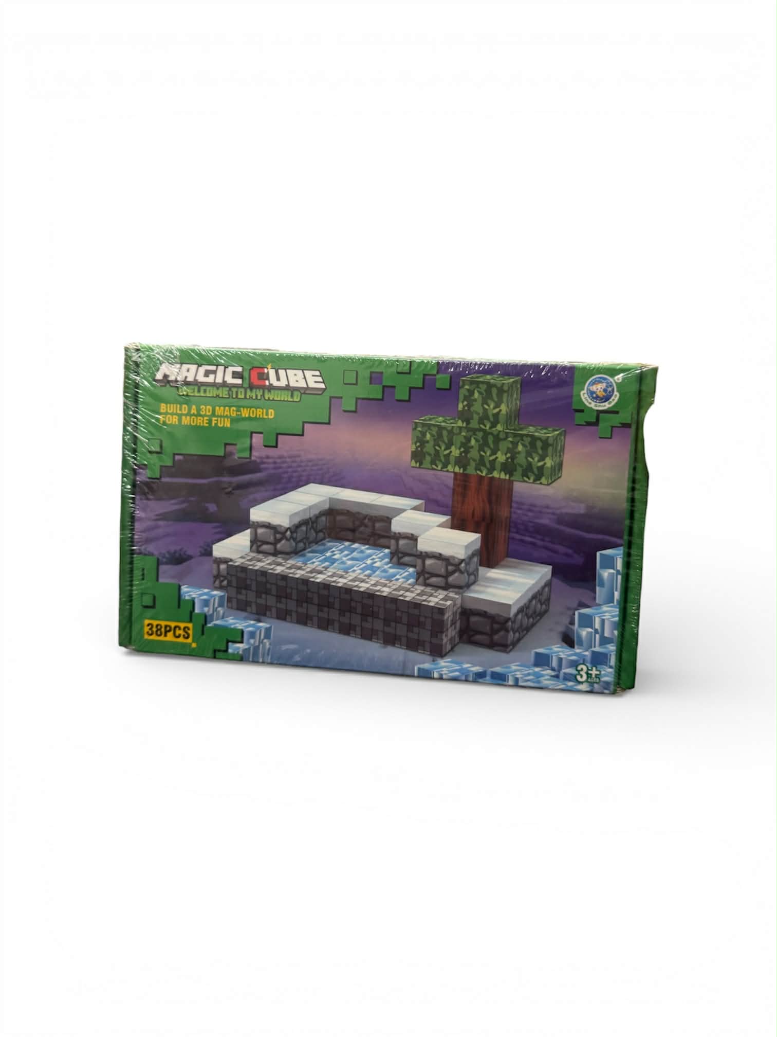 Minecraft magnetiniai kubeliai 38vnt