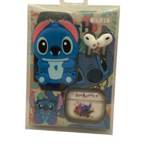 Ausinių rinkinys su pakabuku stitch