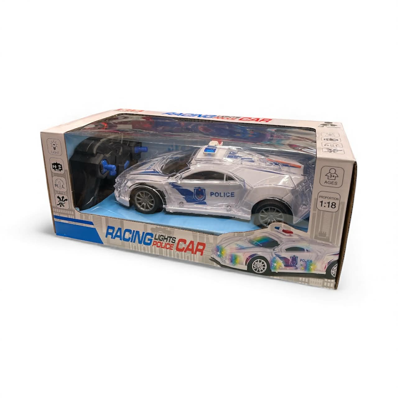 RC automobilis policija