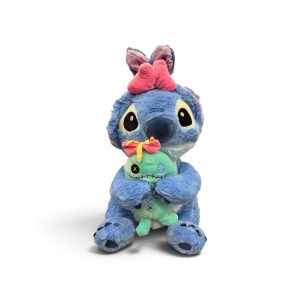 Mėlynas stitch minkštas pliušinis žaislas 50cm