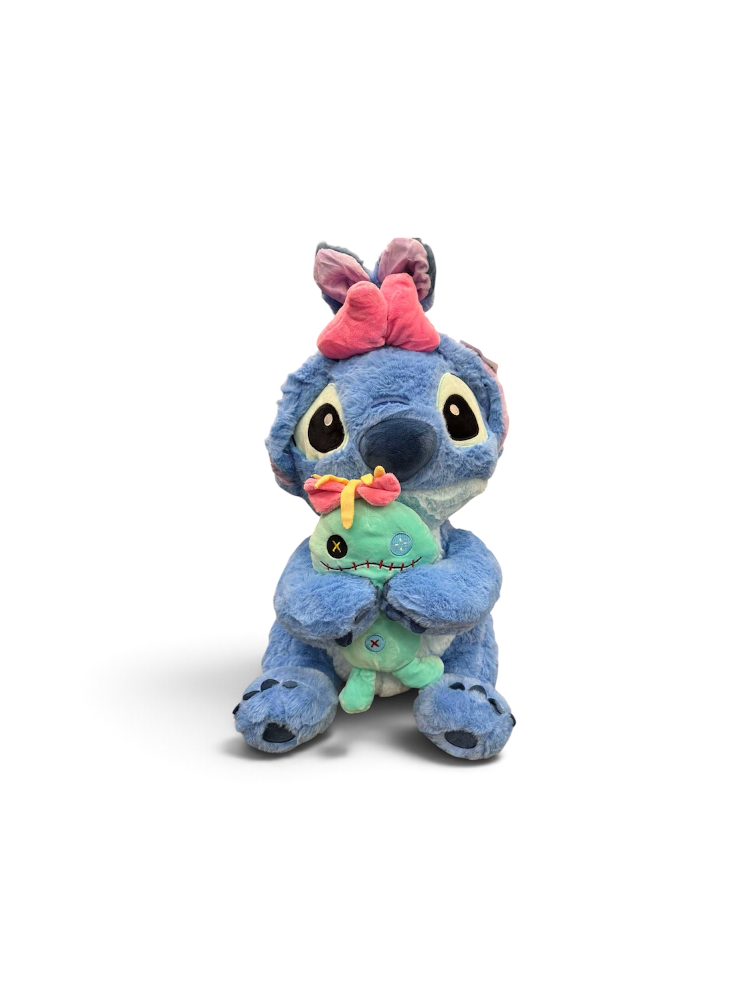 Mėlynas stitch minkštas pliušinis žaislas 50cm