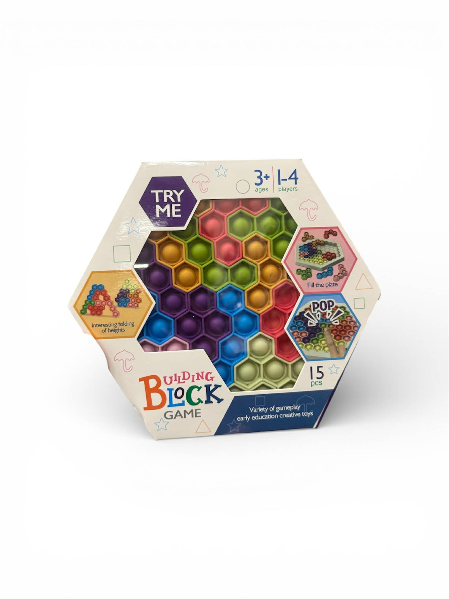 Pop it dėlionė tetris