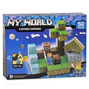 Minecraft magnetiniai kubeliai 32vnt