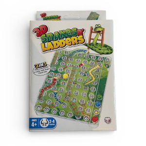 3D Gyvatės ir kopėčios žaidimas 2in1