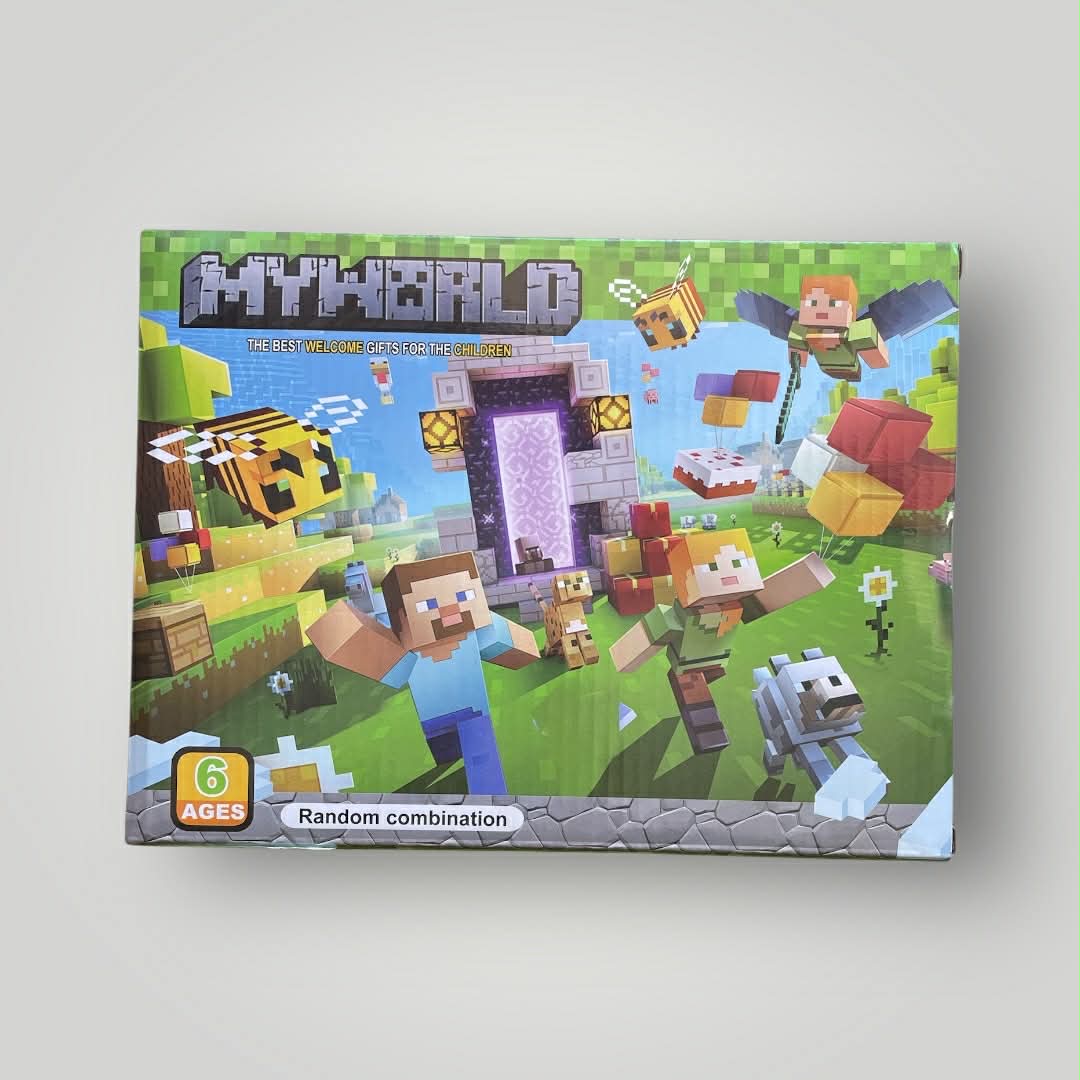 Minecraft magnetiniai kubeliai 110vnt