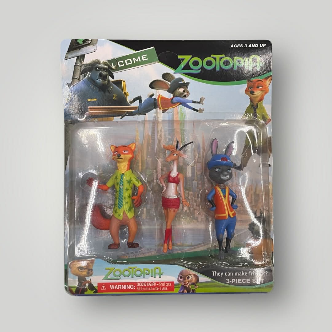 Zootopia figurėles