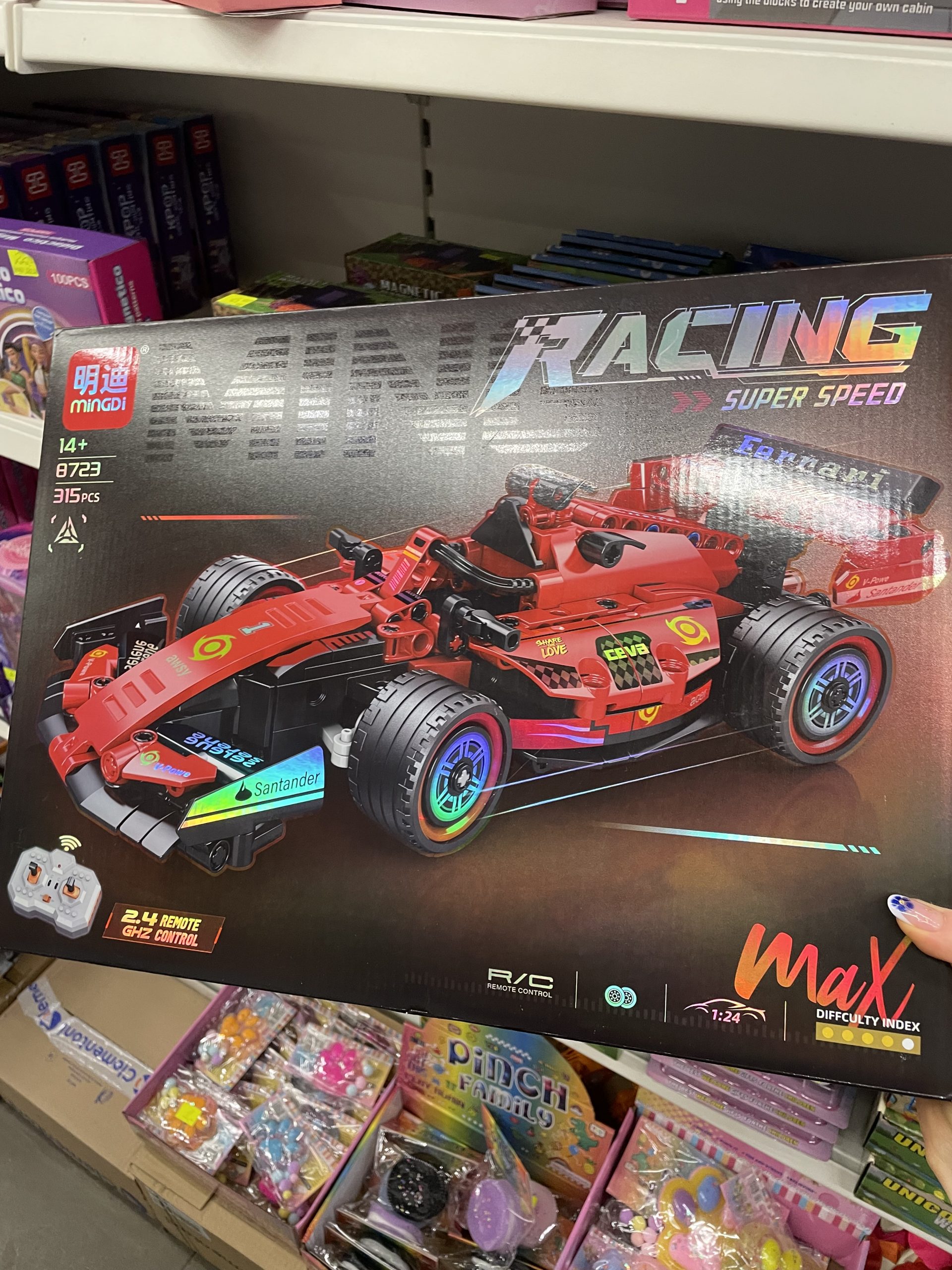 Konstruktorius formulė su RC pulteliu
