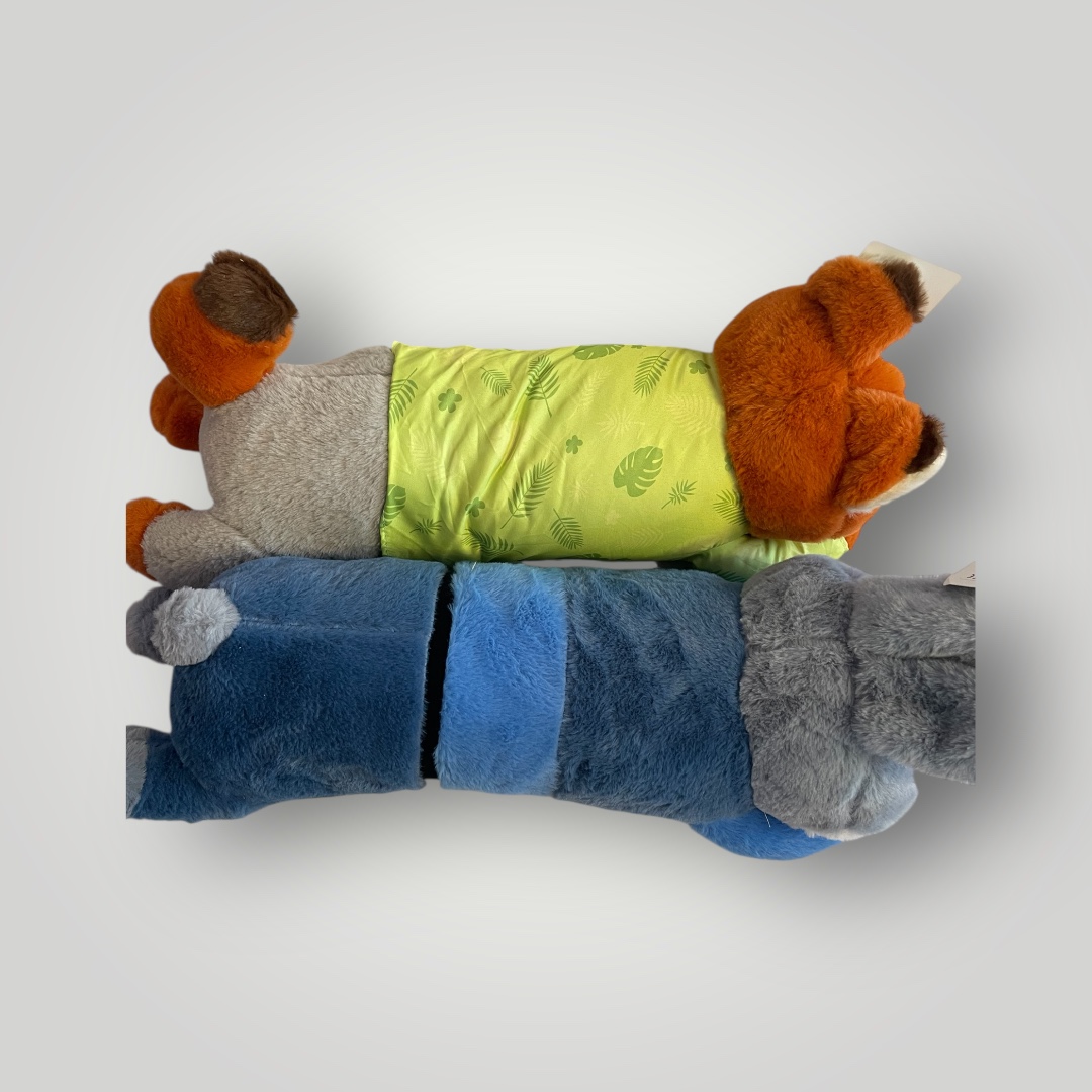 Minkšti pliušiniai zootopia herojai( lapė ir zuikis) 55cm - Image 2