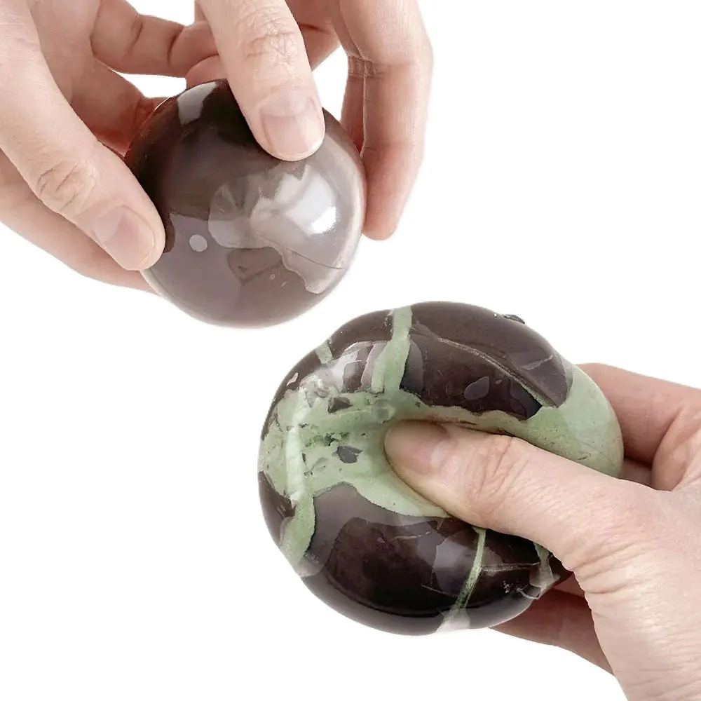 Vaškinis skylantis antistresinis minkomas žaislas Stress Ball
