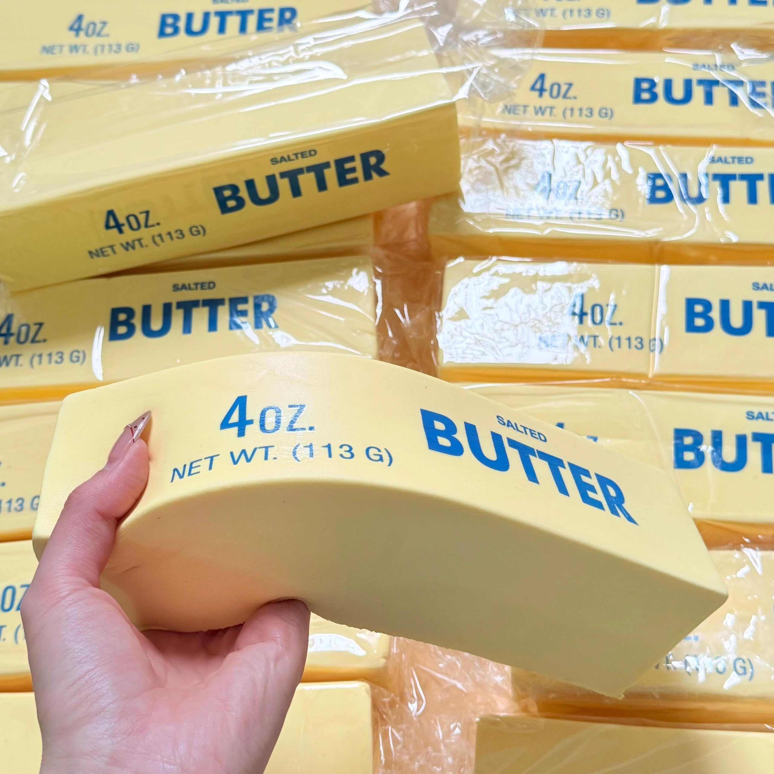 Antistresinis žaislas Sviestas Butter squishy didelis