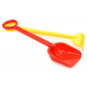 Lauko žaislai – smėlio kastuvėlis ir grėblys 50cm