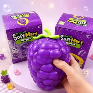 Vynuogė antistresinis žaislas – minkomas sensorinis Squishy