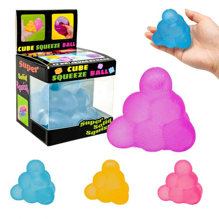 Nee doh Antistresinis squishy kubelis piramidė trikampis 5cm