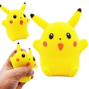 Antistresinis minkomas žaislas pokemon pikachu
