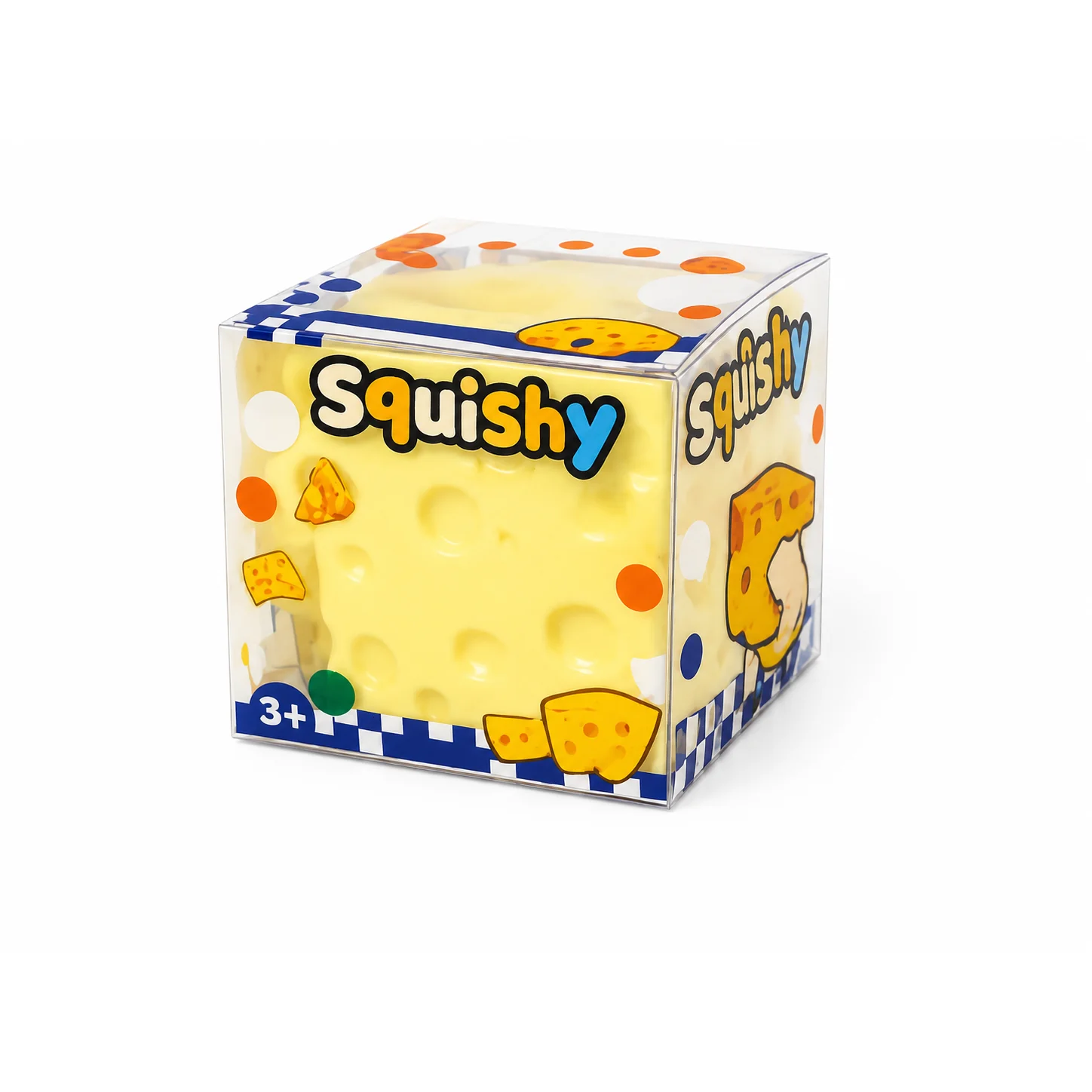 Crunchy Crackle sūris Squishy – traškantis antistresinis žaislas