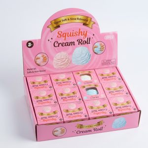 Vazelininis zefyras Squishy – antistresinis minkomas žaislas
