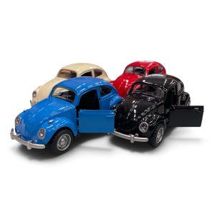 Metalinis modeliukas „Volkswagen Beetle“ („Vabaliukas“) – atsidarančiomis durimis