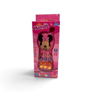 Interaktyvus vaikiškas muzikinis telefonas mikė Mickey Mouse