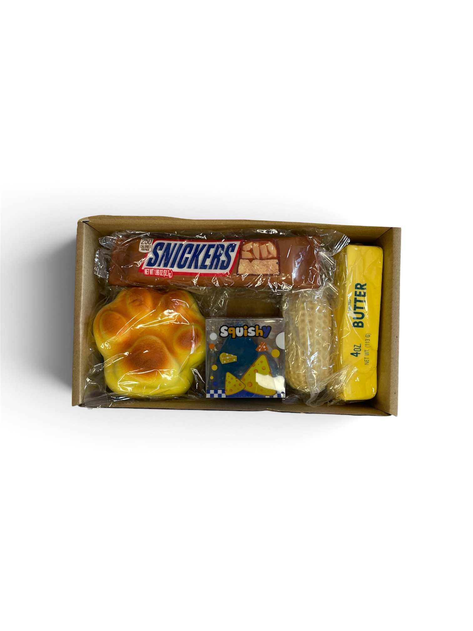 Antistresinis „Mystery Box“ – Squishy staigmenų dėžutė M dydis