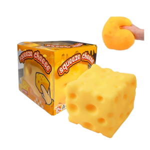 Didelis sūrio Squishy – antistresinis žaislas