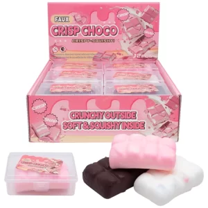 Crunchy Crackle šokoladas Squishy – traškantis antistresinis žaislas
