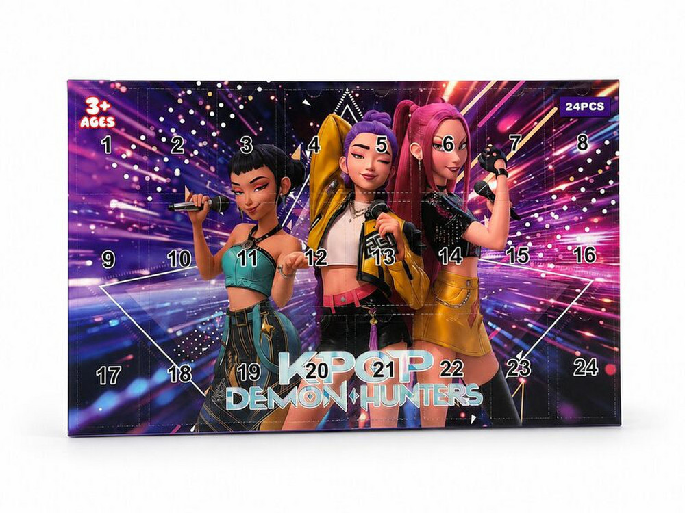 K-Pop Demon Hunters Advento kalendorius – 24 staigmenos