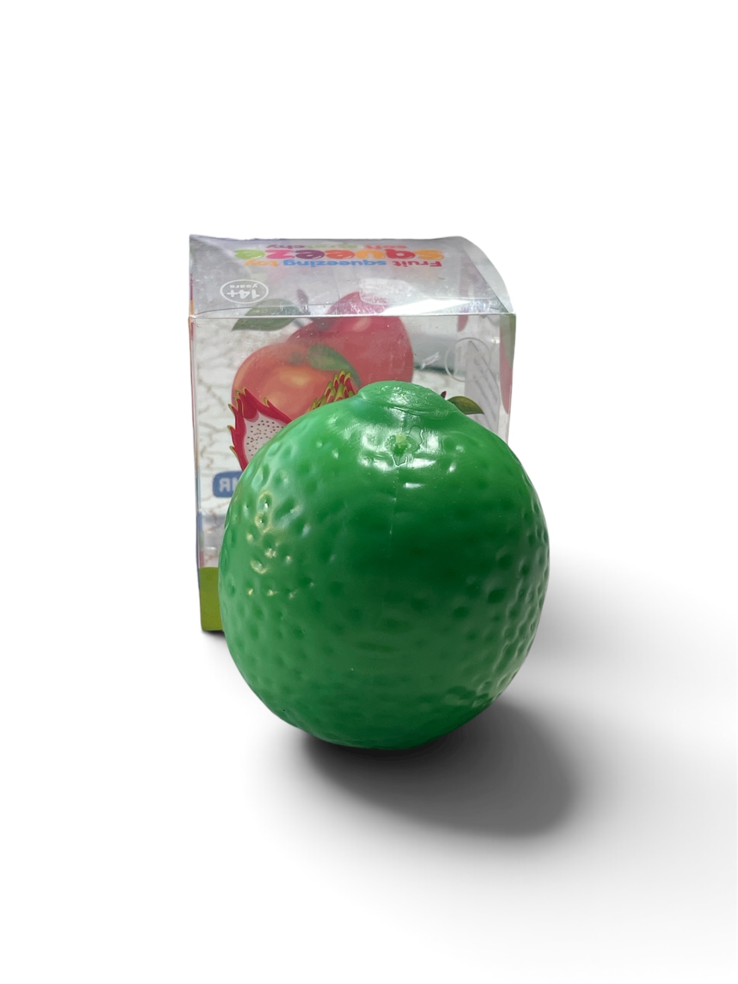 Crunchy Crackle lime žalioji citrina Squishy – traškantis antistresinis žaislas