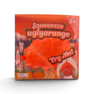 Mandarinas antistresinis žaislas – minkomas sensorinis Squishy XXL