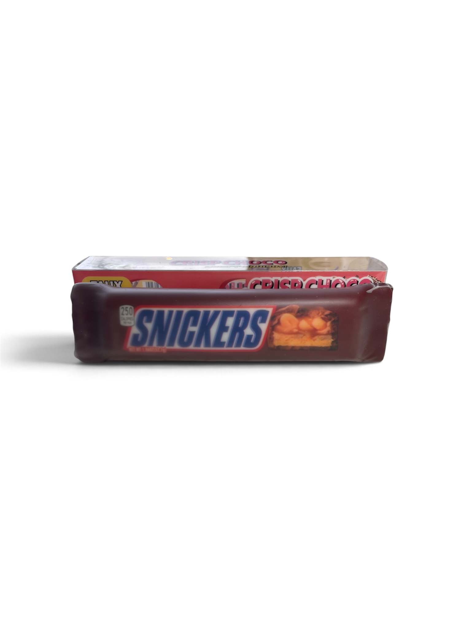 Crunchy Crackle šokoladukas Squishy – traškantis antistresinis žaislas aplietas vašku