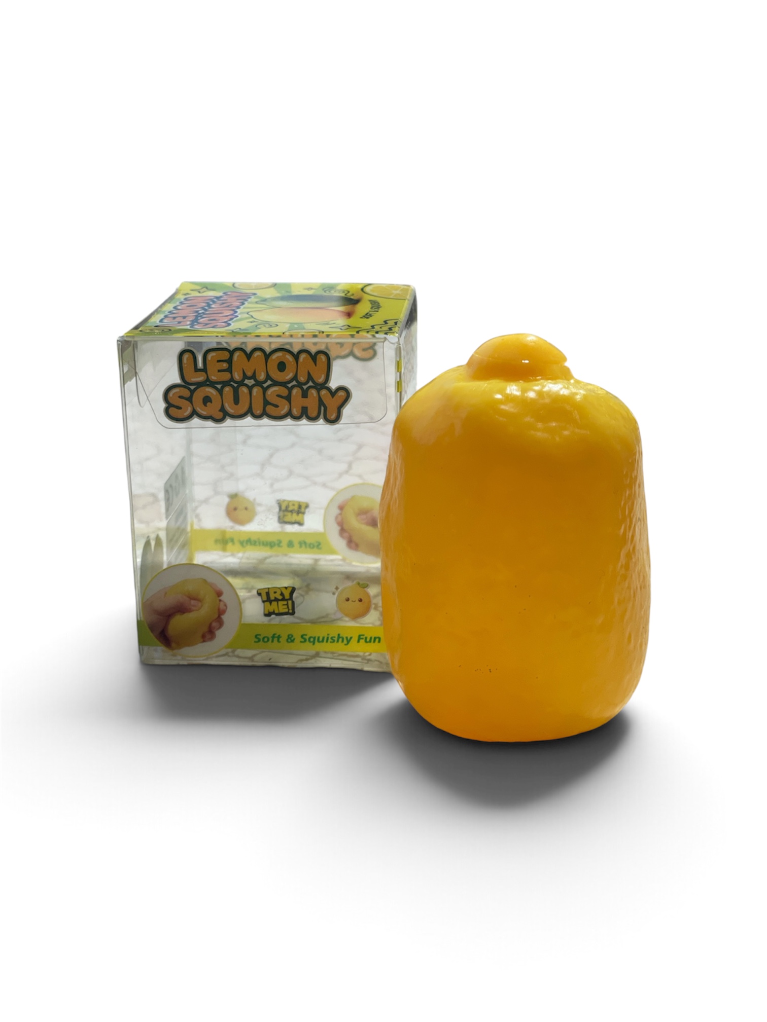Vazelininis Squishy „citrina“ – antistresinis žaislas