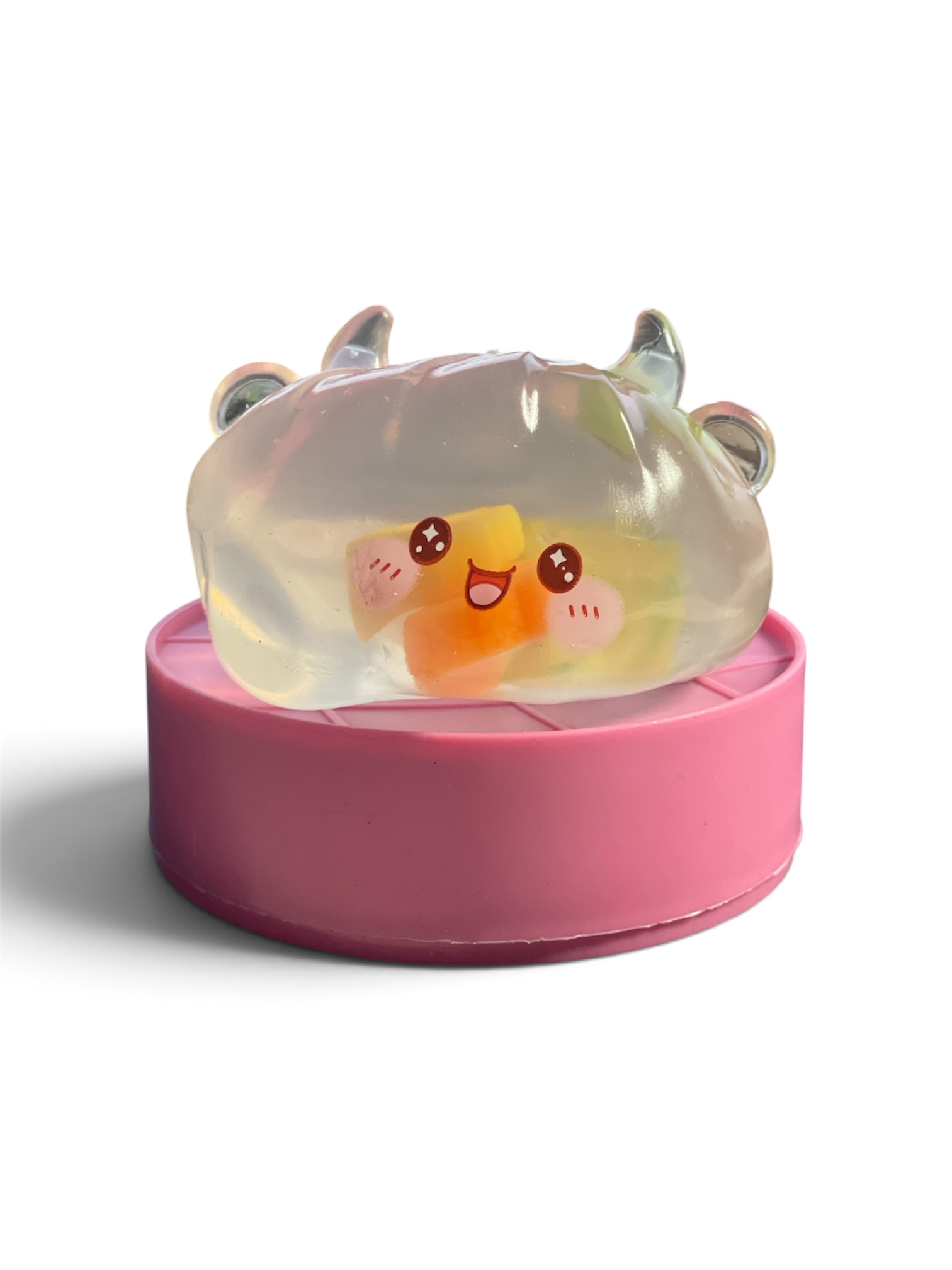 Vazelininis Squishy „dumpling“ – antistresinis žaislas