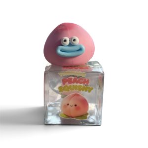 Crunchy Crackle persikas Squishy – traškantis antistresinis žaislas